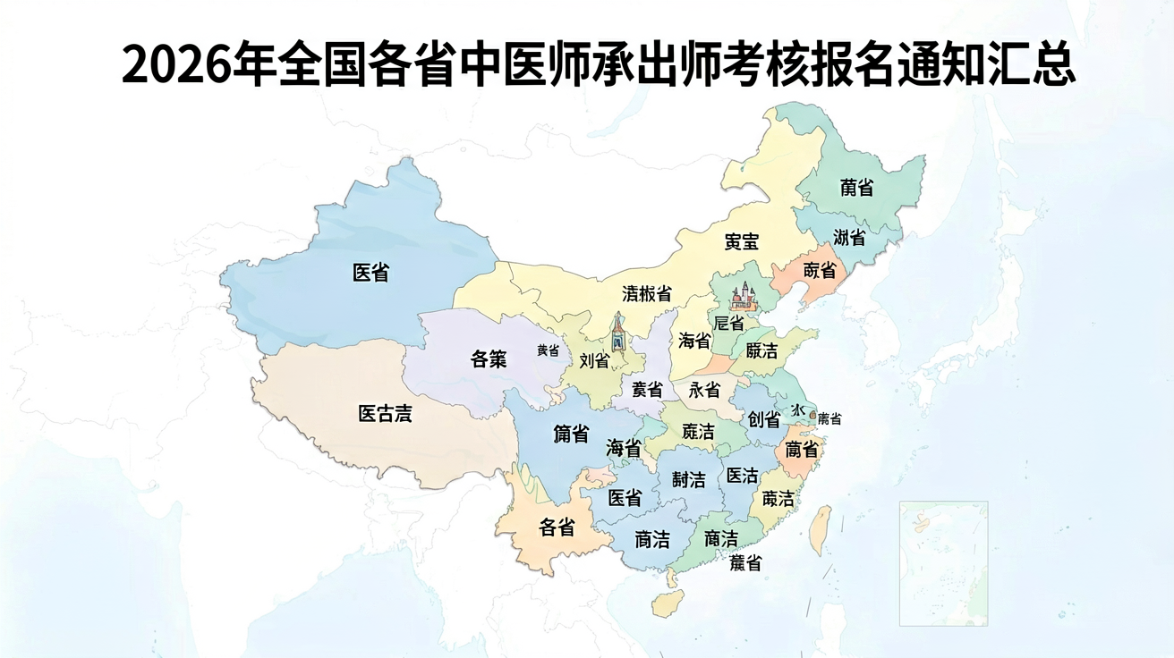2026年全国各省师承出师考核报名通知汇总