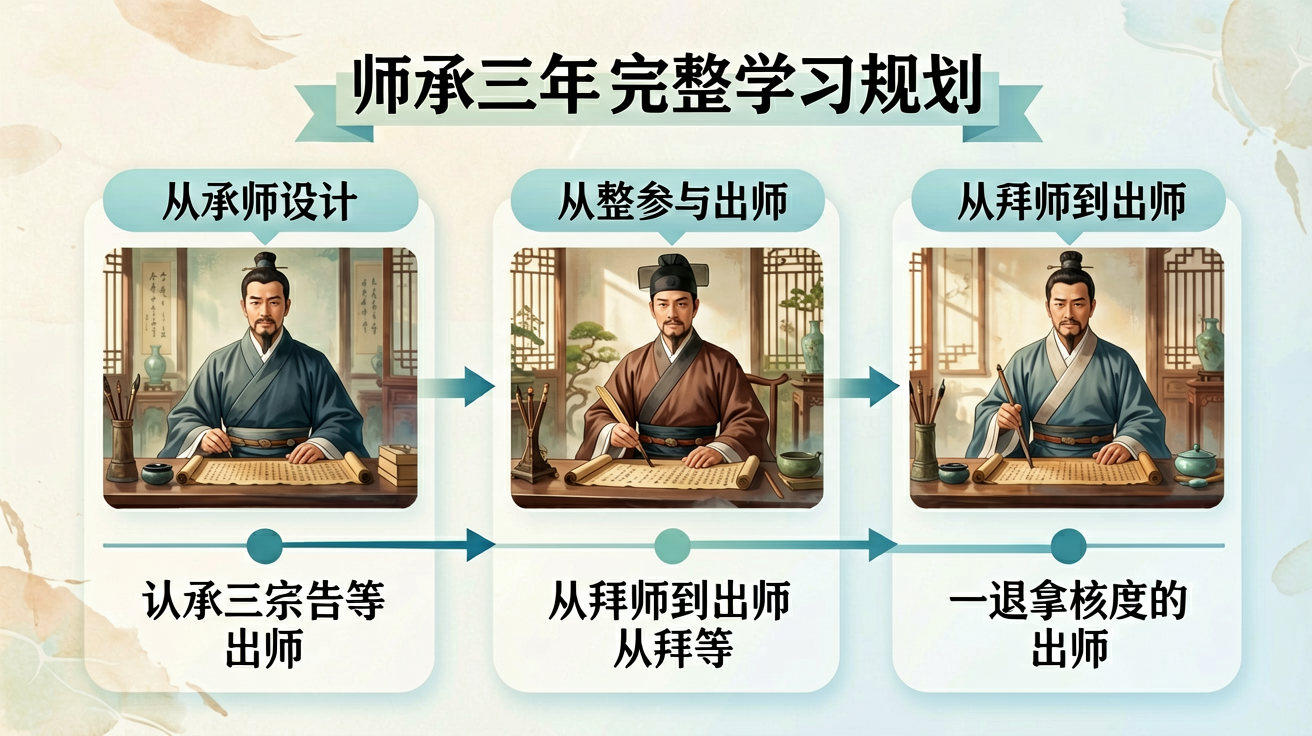 师承三年完整学习规划