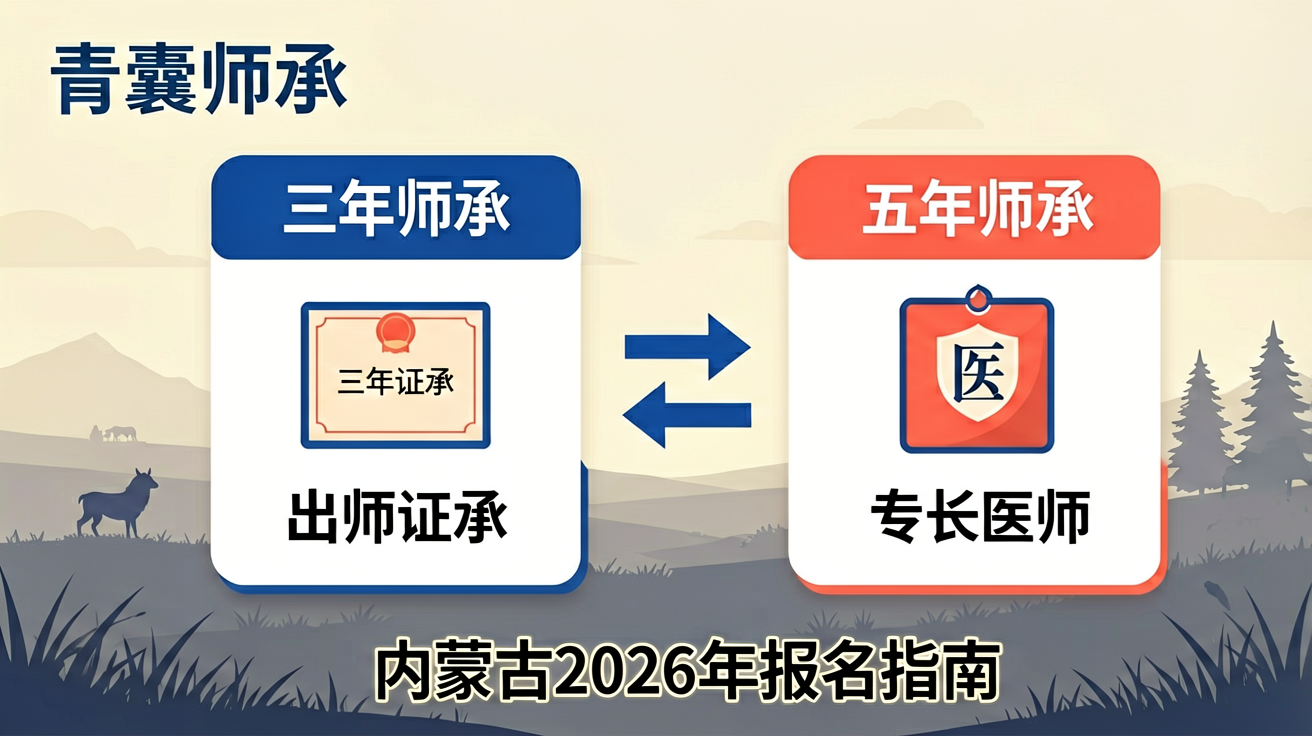 内蒙古2026年五年师承考核报名通知