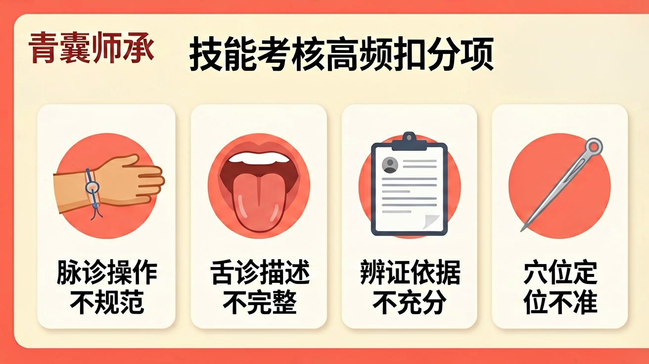 出师考核实践技能操作高频考点