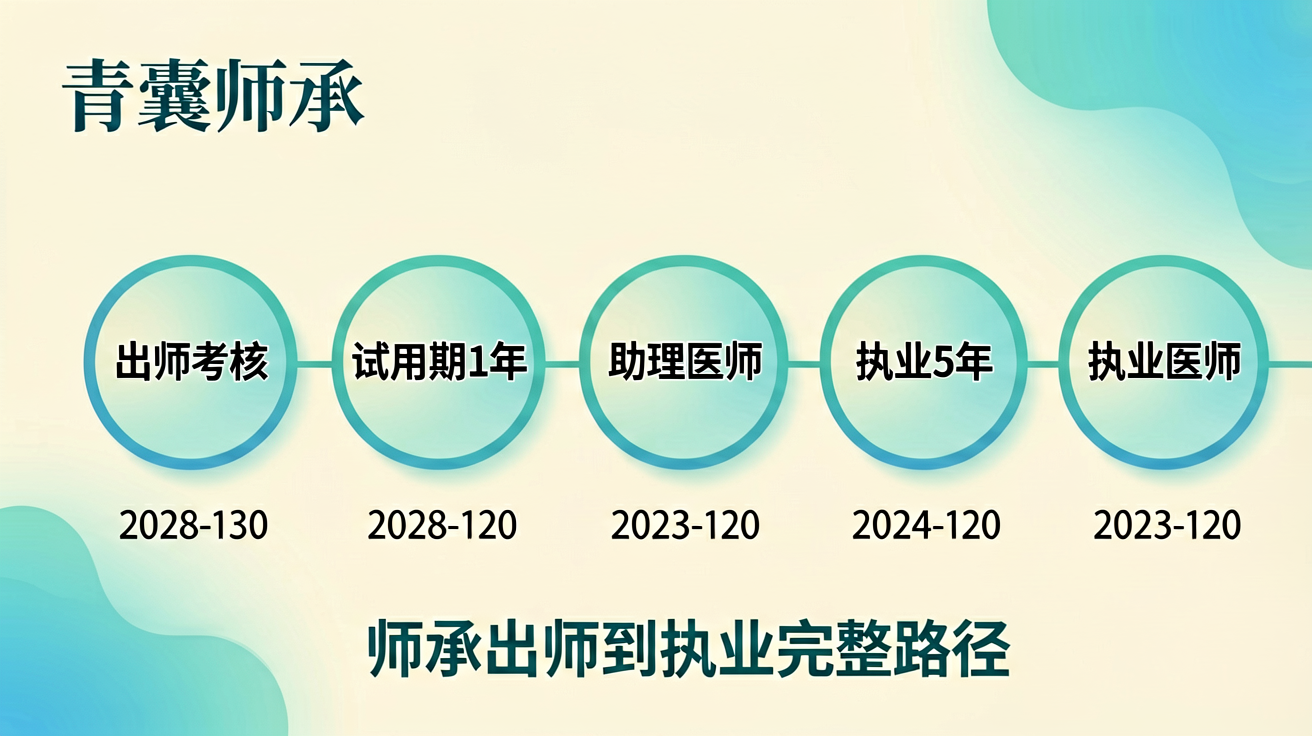 师承出师后到执业助理医师完整流程