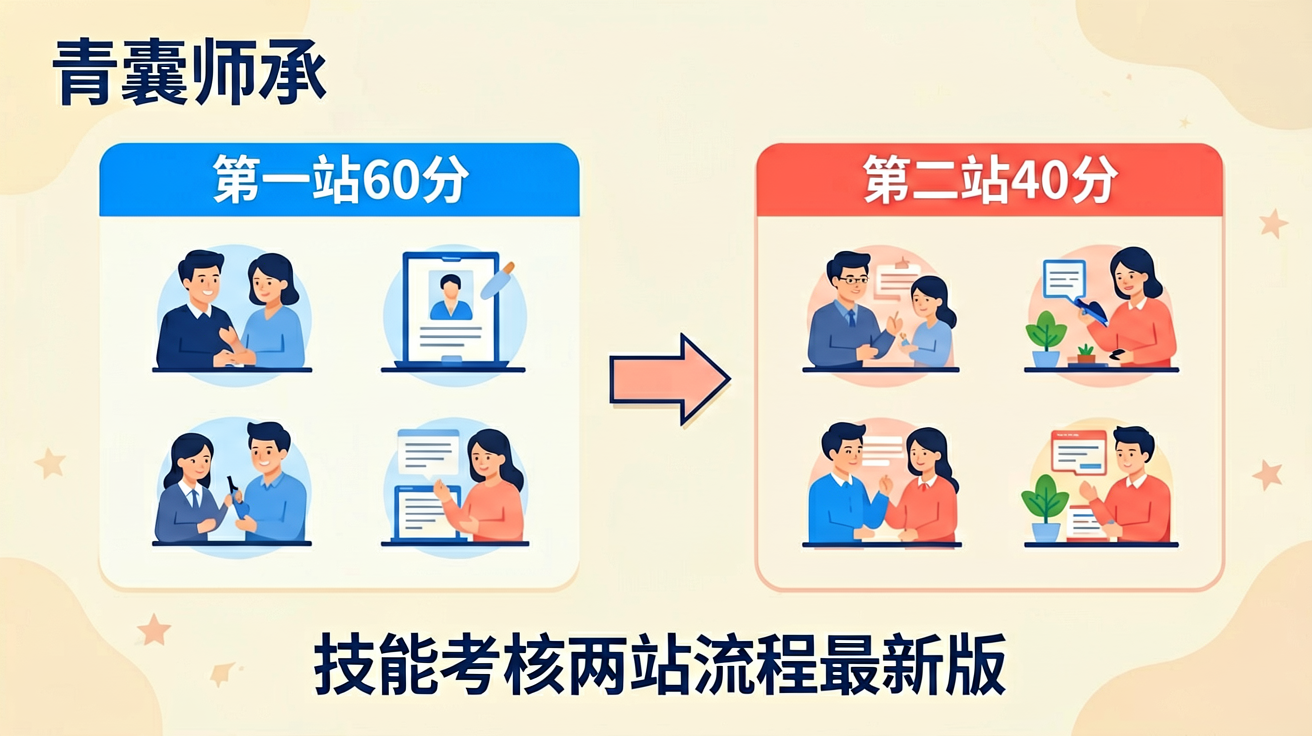 出师考核实践技能考核两站操作流程及评分标准