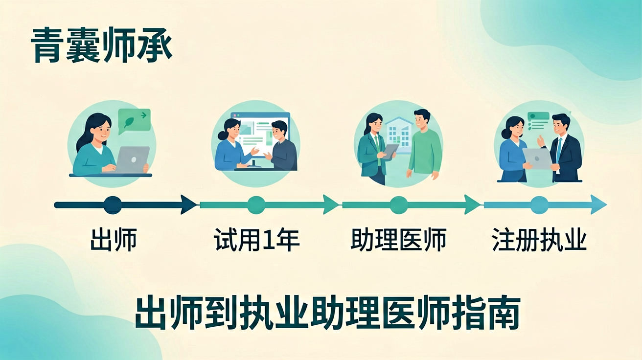 中医师承出师后执业助理医师报考条件及注册流程