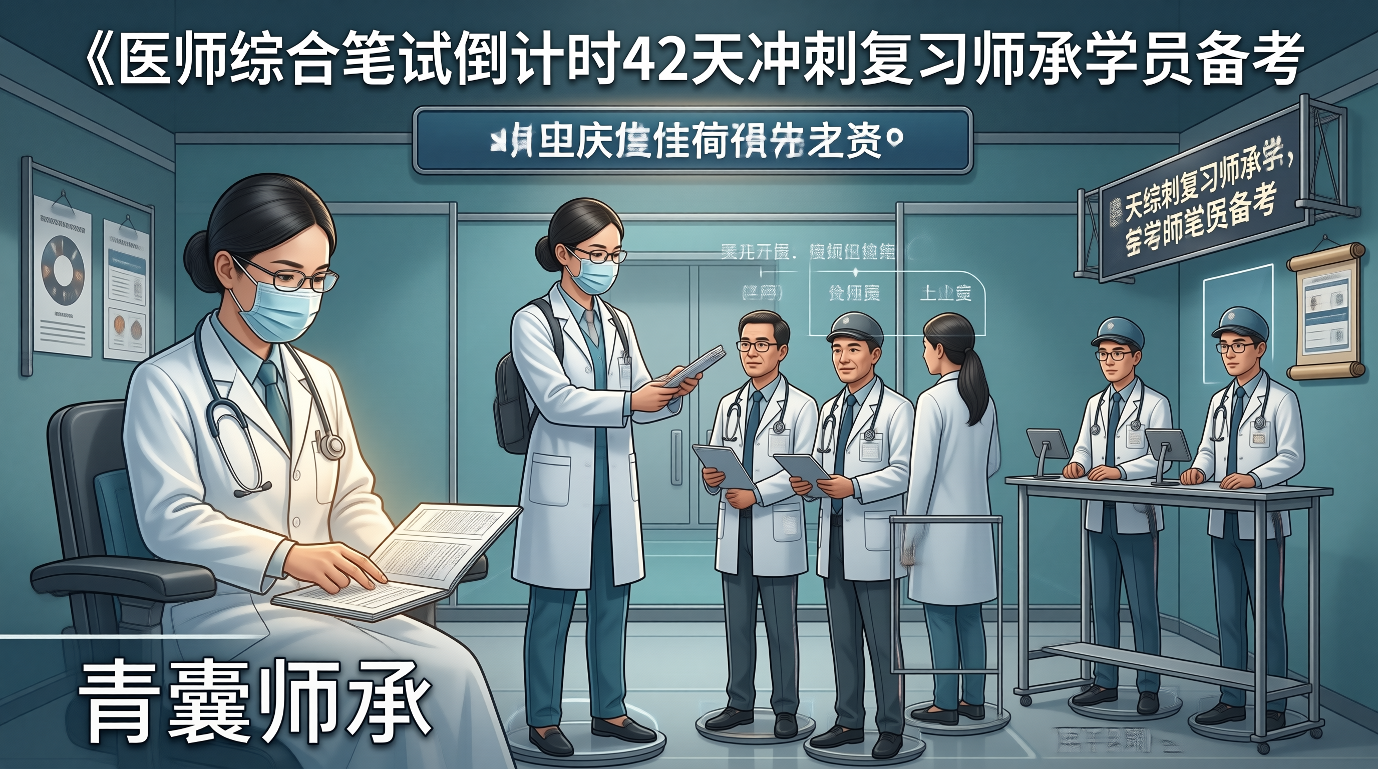 执业医师综合笔试倒计时42天——师承学员冲刺复习时间表与刷题策略