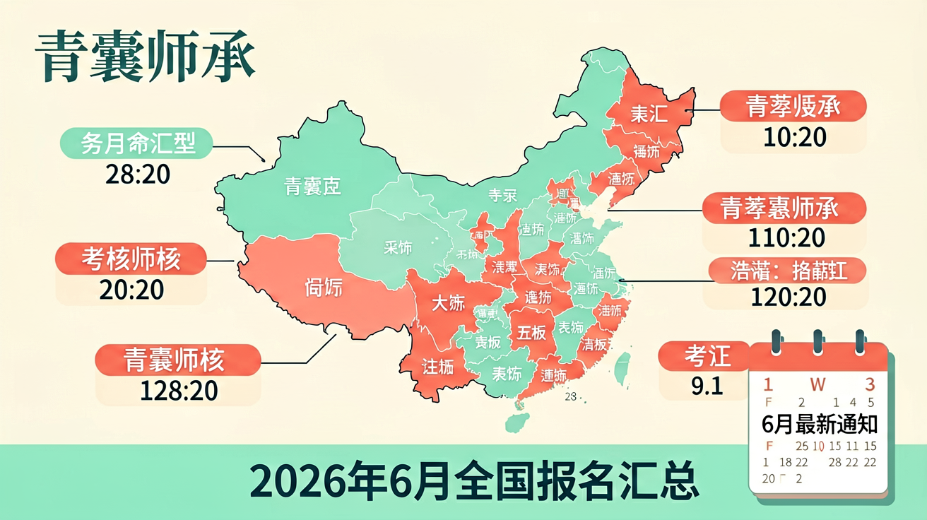 2026年6月全国各省师承考核最新通知汇总