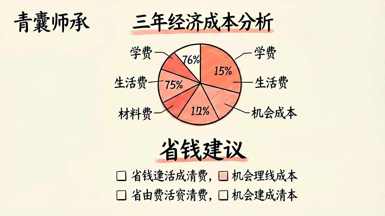 师承三年经济成本分析