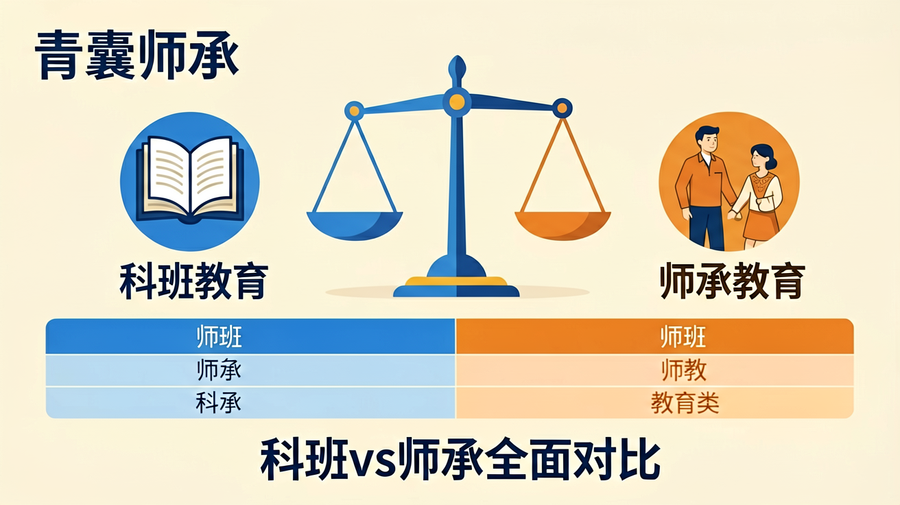 中医科班教育与师承教育对比分析