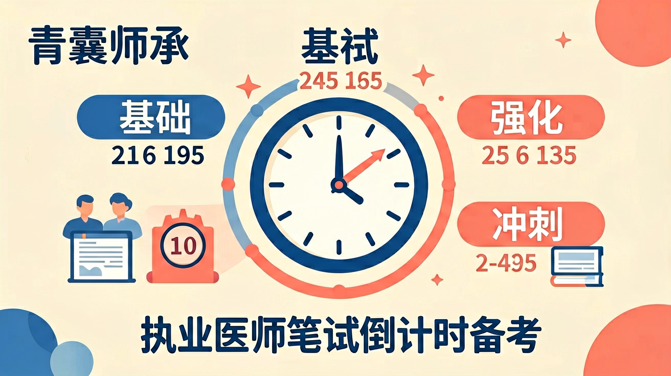 2026年执业医师资格考试综合笔试倒计时备考攻略