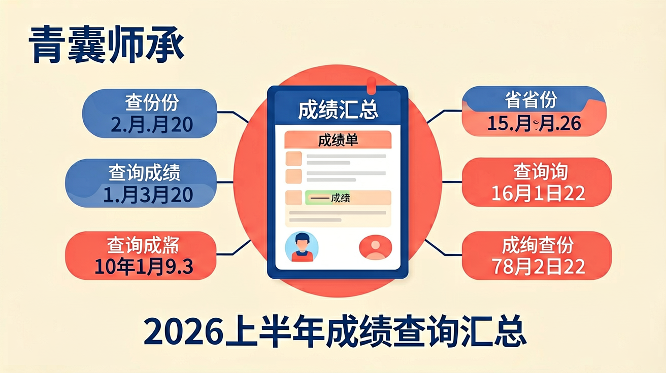 2026年上半年全国各省师承出师考核成绩查询时间汇总