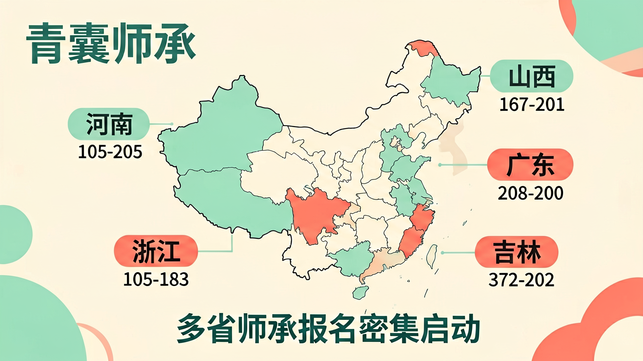 2026年多省师承报名密集启动