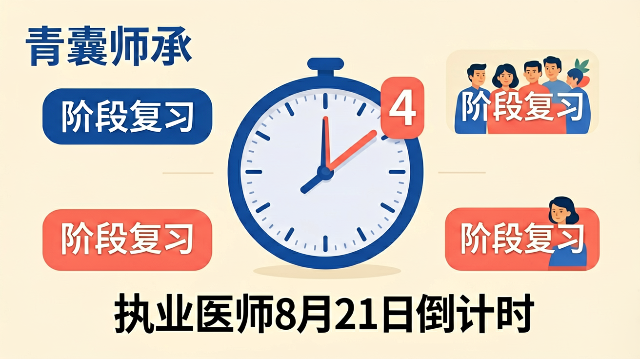 2026年执业医师资格考试综合笔试8月21日倒计时