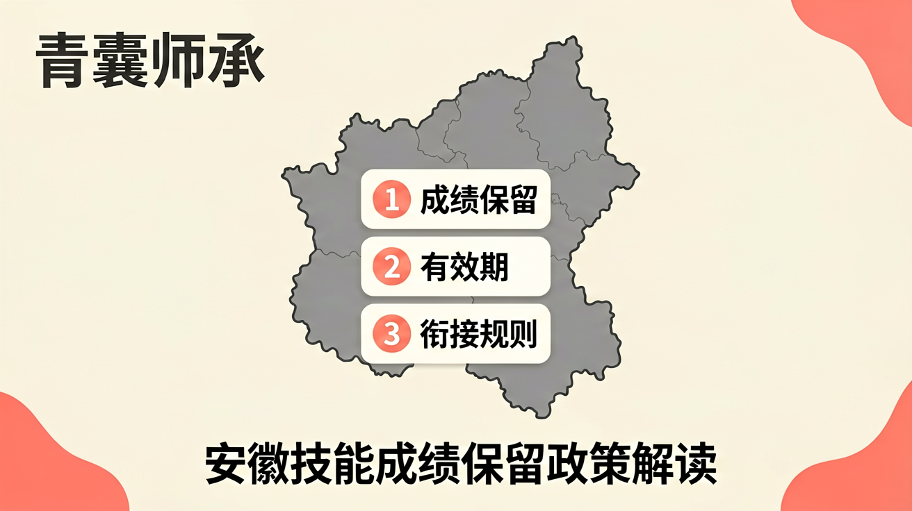 安徽技能成绩保留政策解读