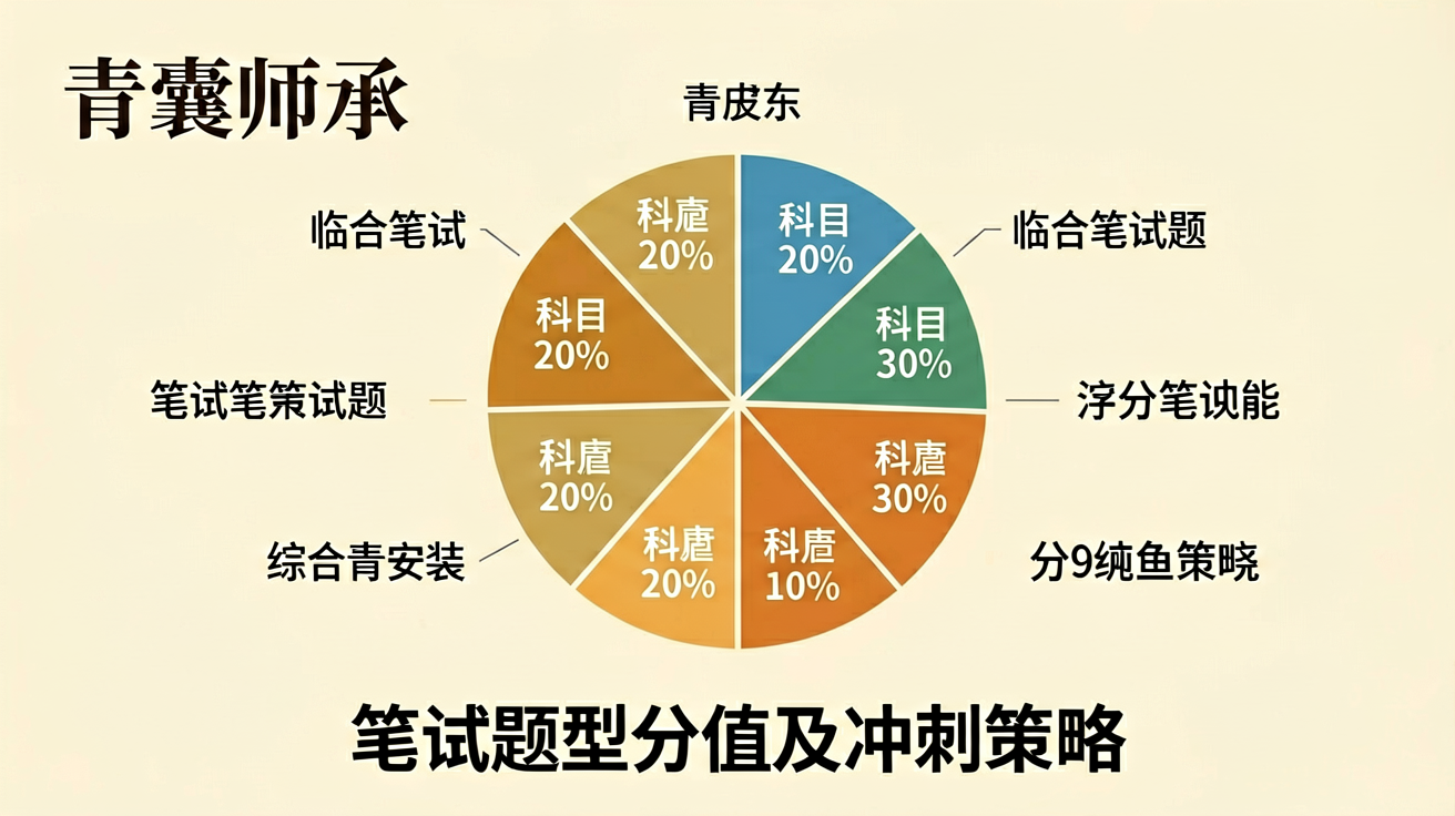 师承出师考核综合笔试题型分值分布及临考冲刺