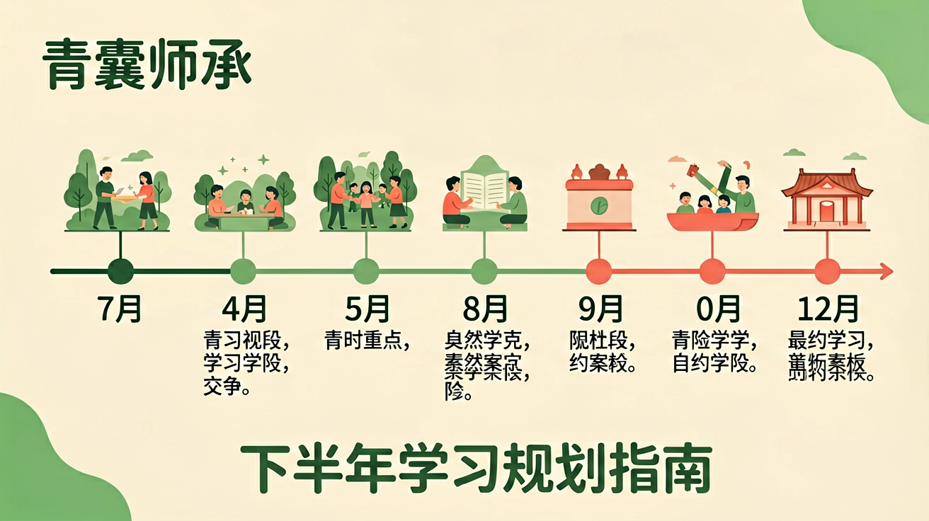 中医师承学员下半年学习规划指南