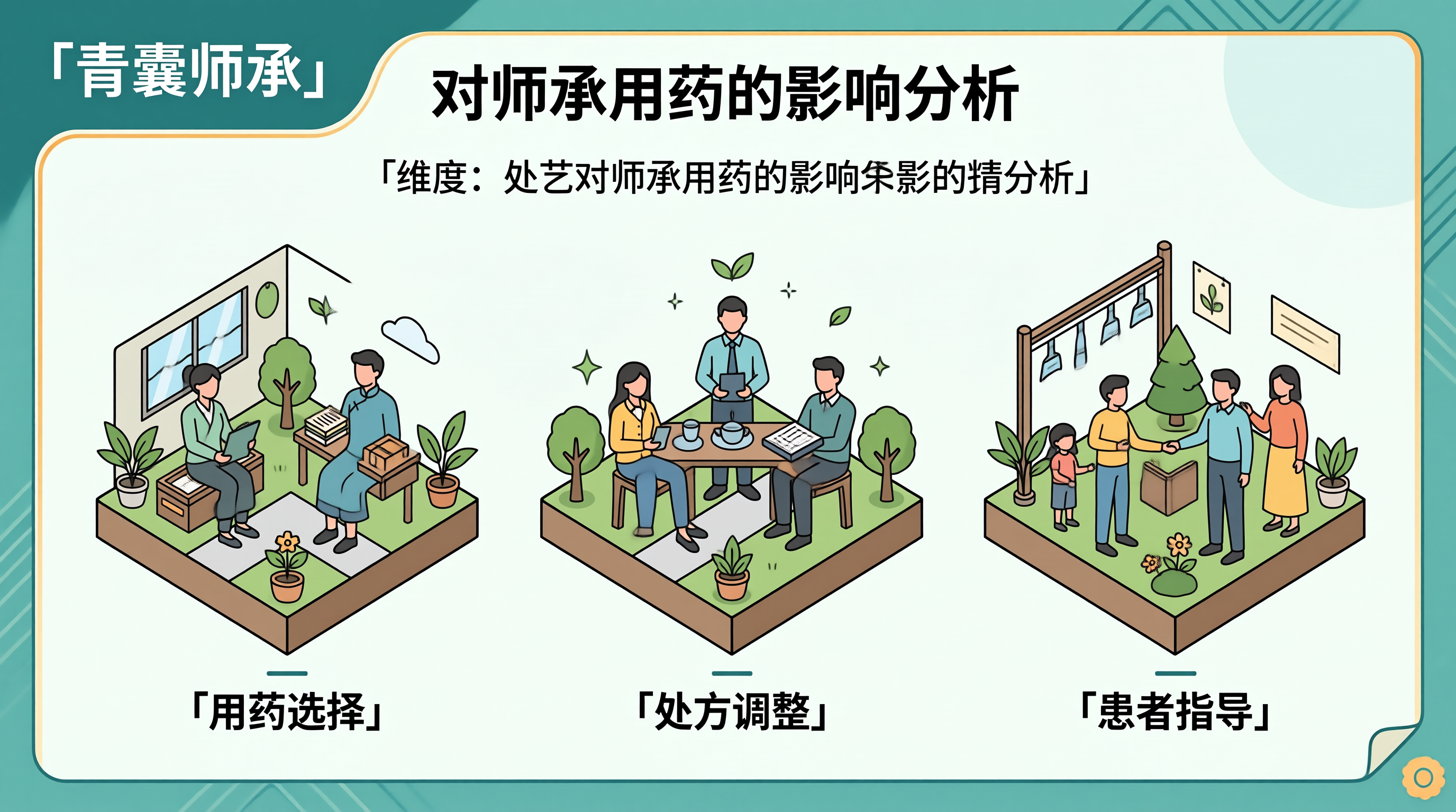 对师承用药的影响