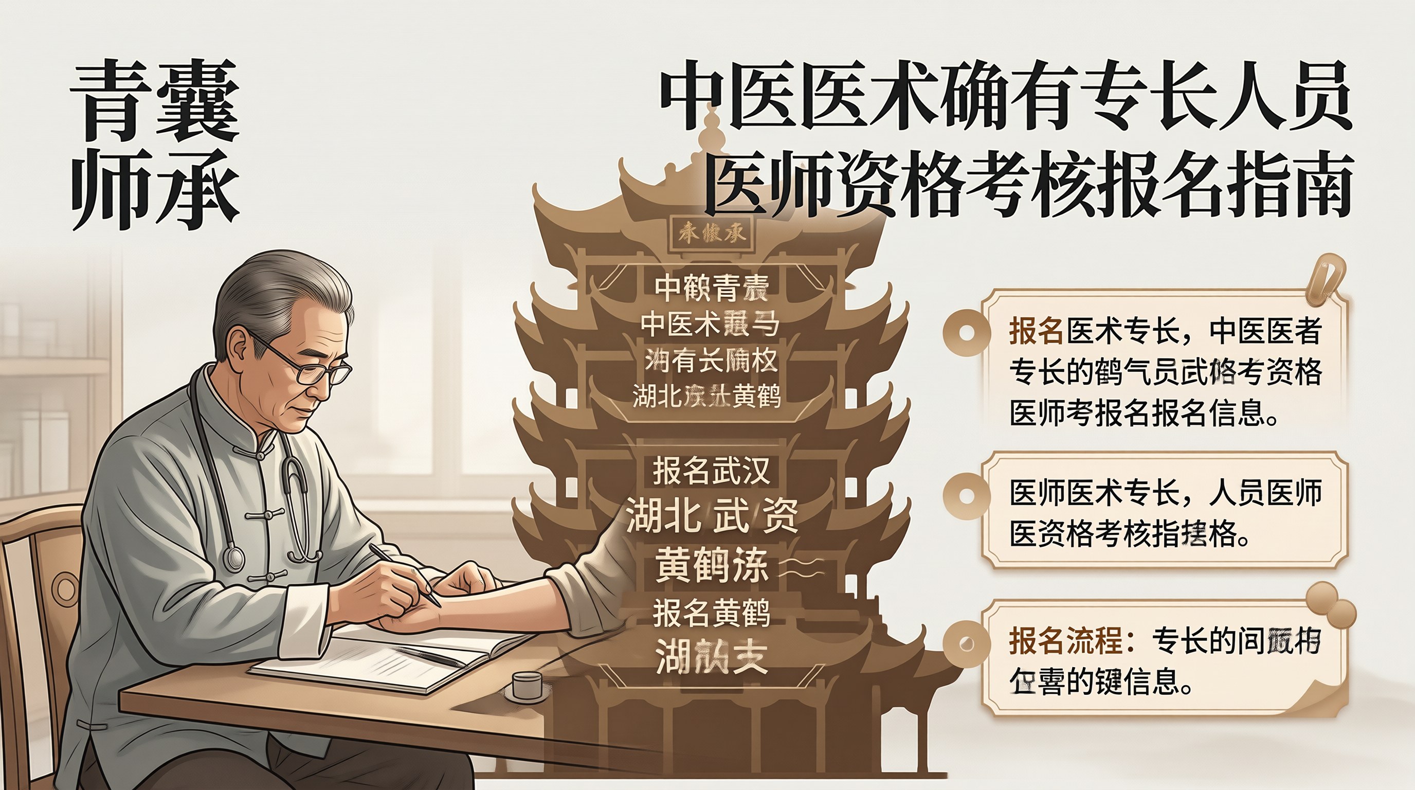 湖北省2026年中医医术确有专长人员医师资格考核报名公告解读