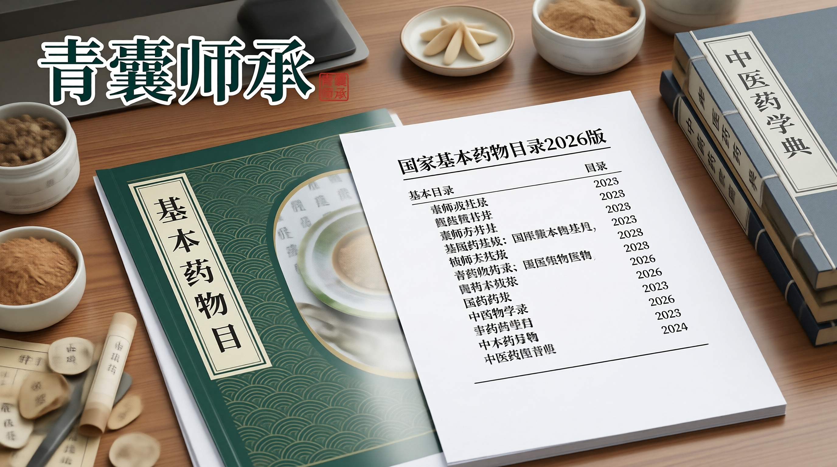 国家基本药物目录管理办法2026版更新——师承学员临床用药须知