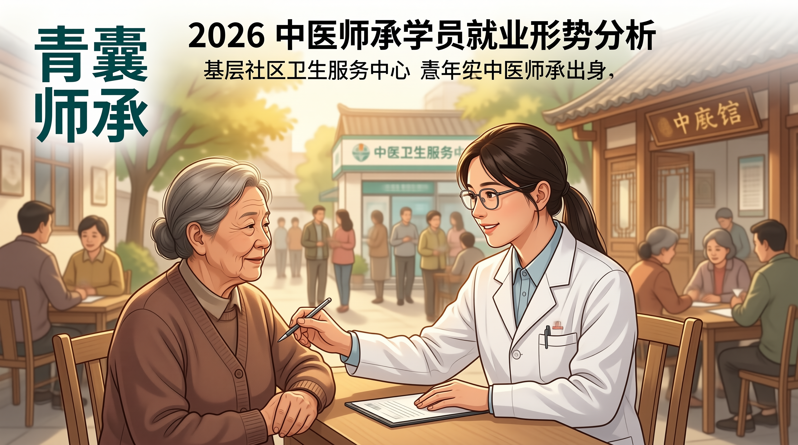 2026年中医师承学员就业形势分析——基层社区岗位需求增长