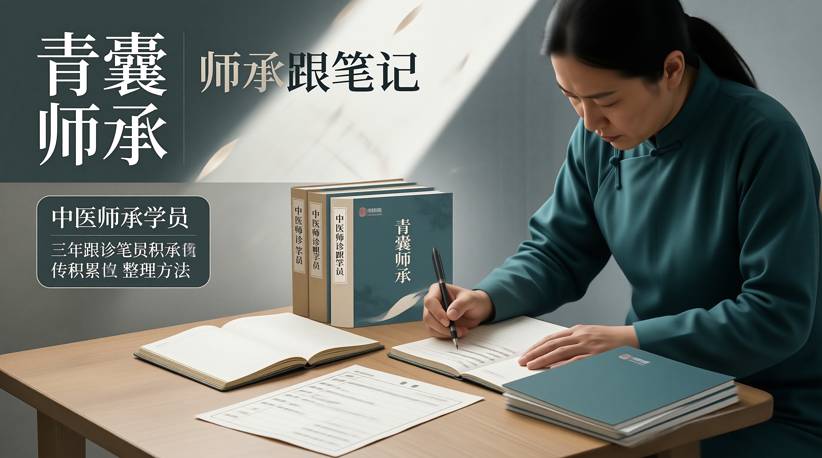 中医师承跟诊笔记整理方法——学员三年积累的高效复习体系分享