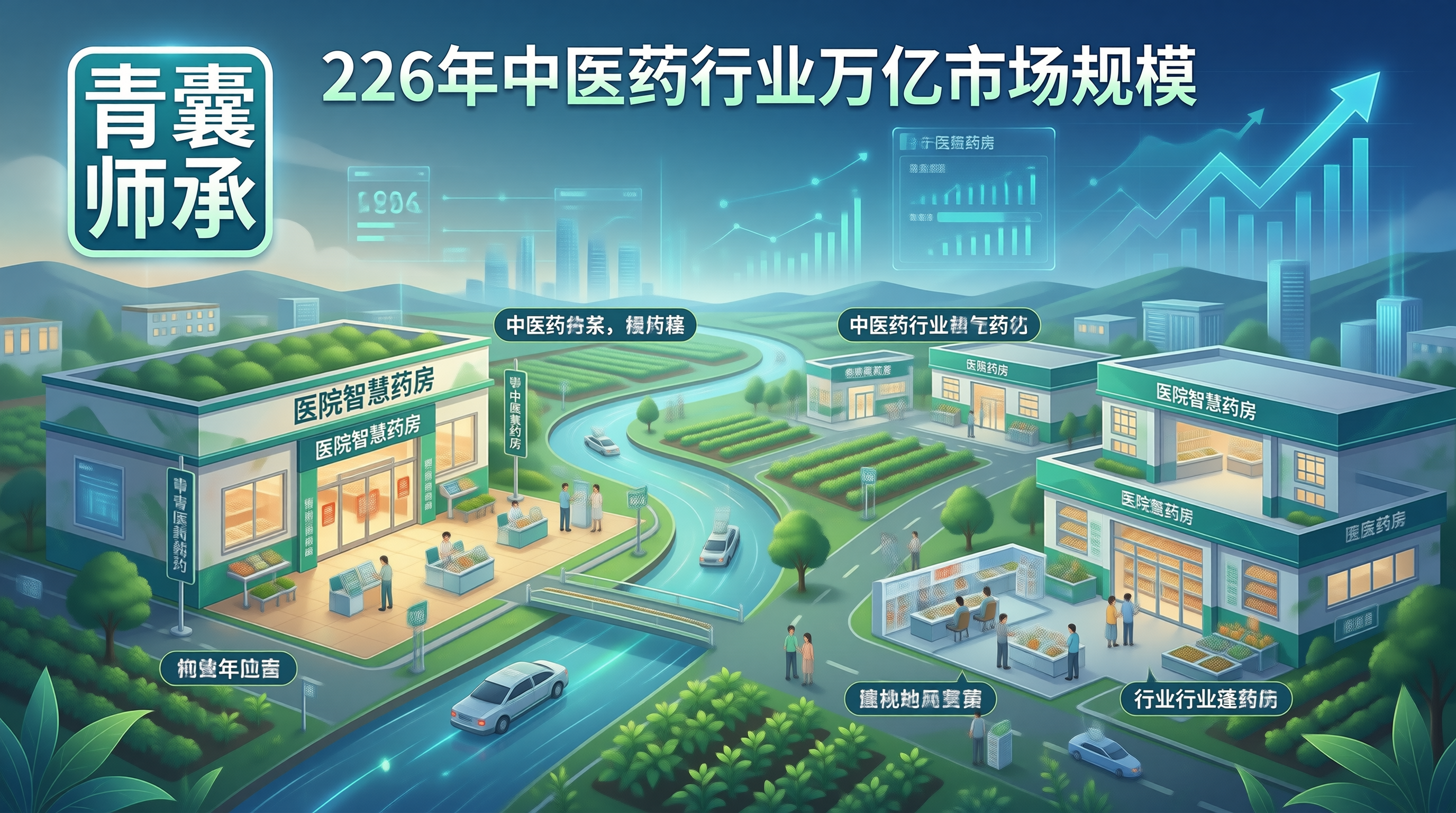 2026年中医药行业万亿市场规模——师承学员就业新岗位与新机遇