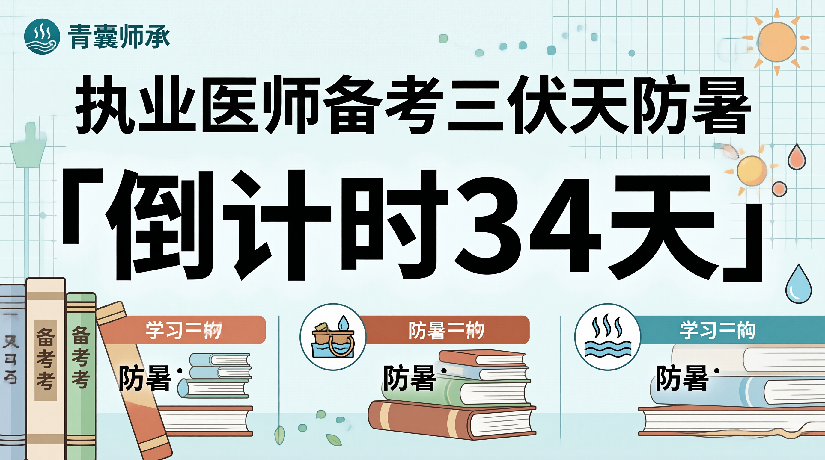 执业医师倒计时34天备考