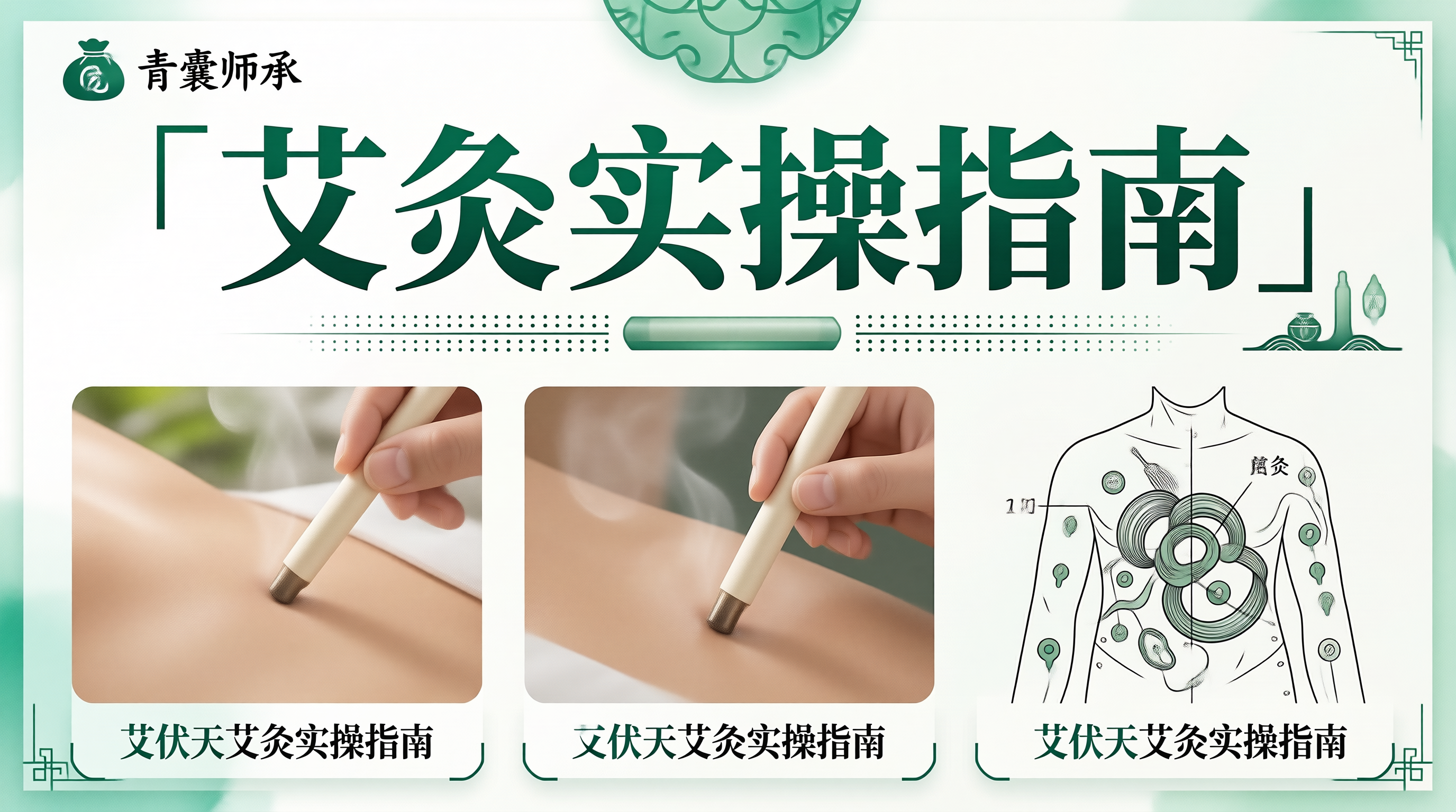 三伏天艾灸实操指南