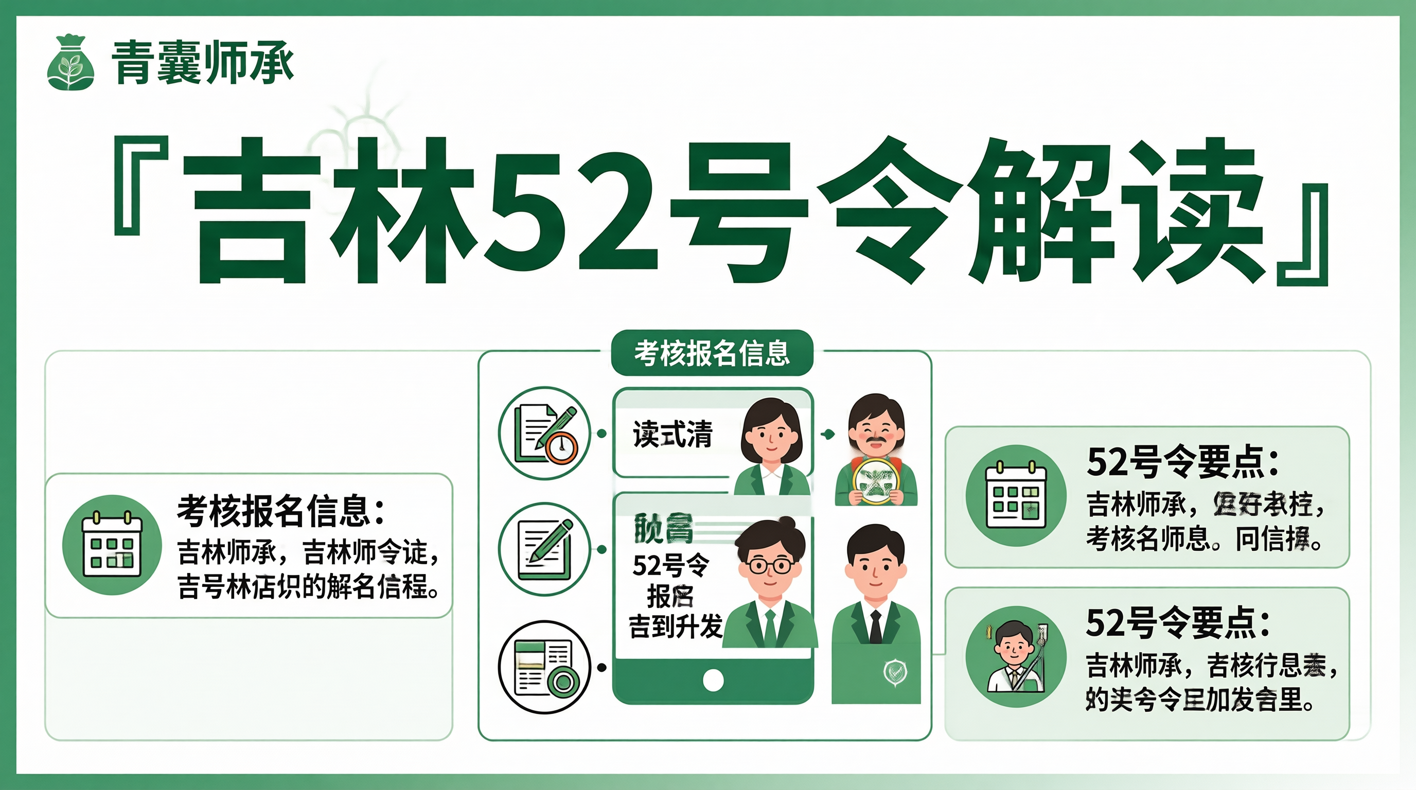 吉林省中医师承出师考核报名通知52号令政策解读