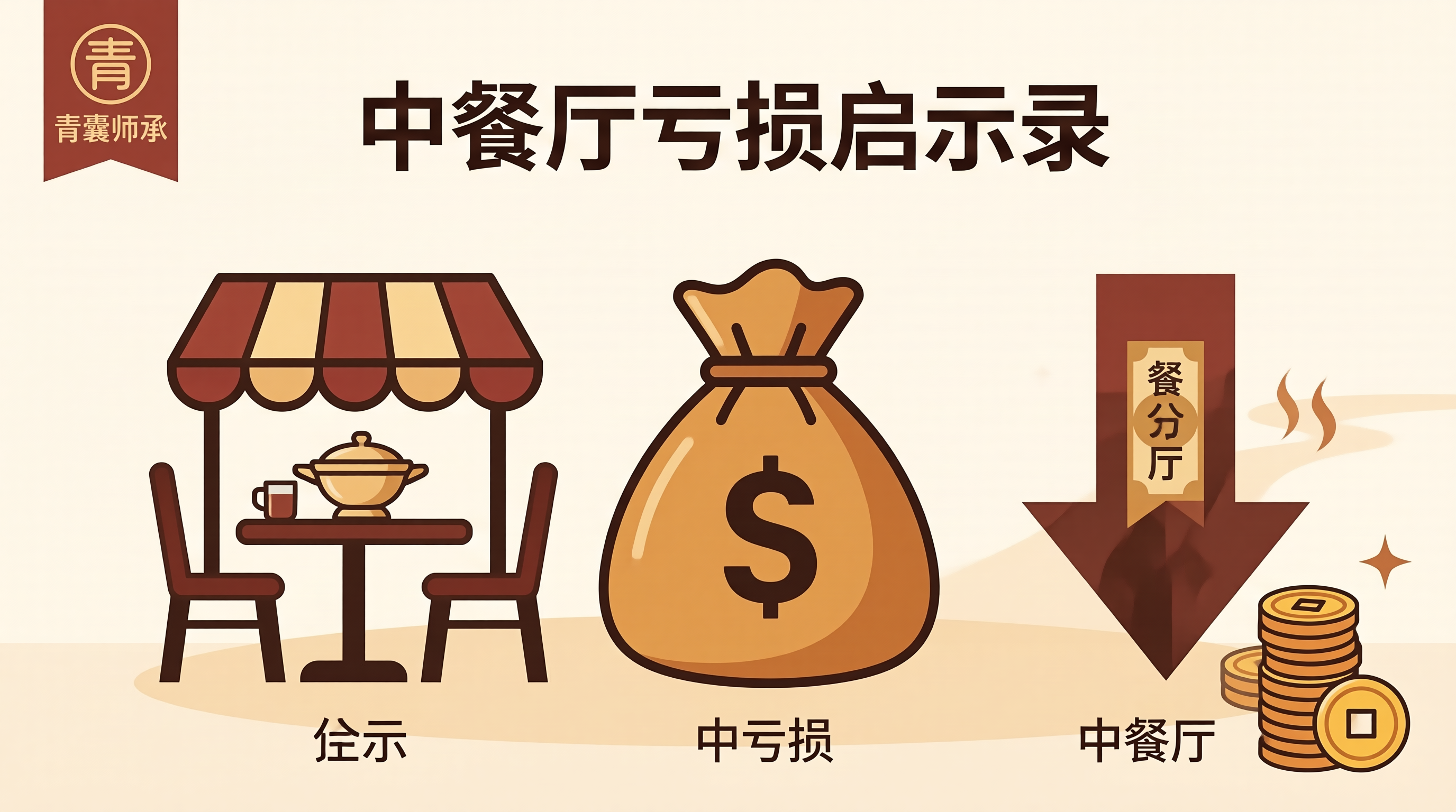中餐厅亏损创业避免经营误区
