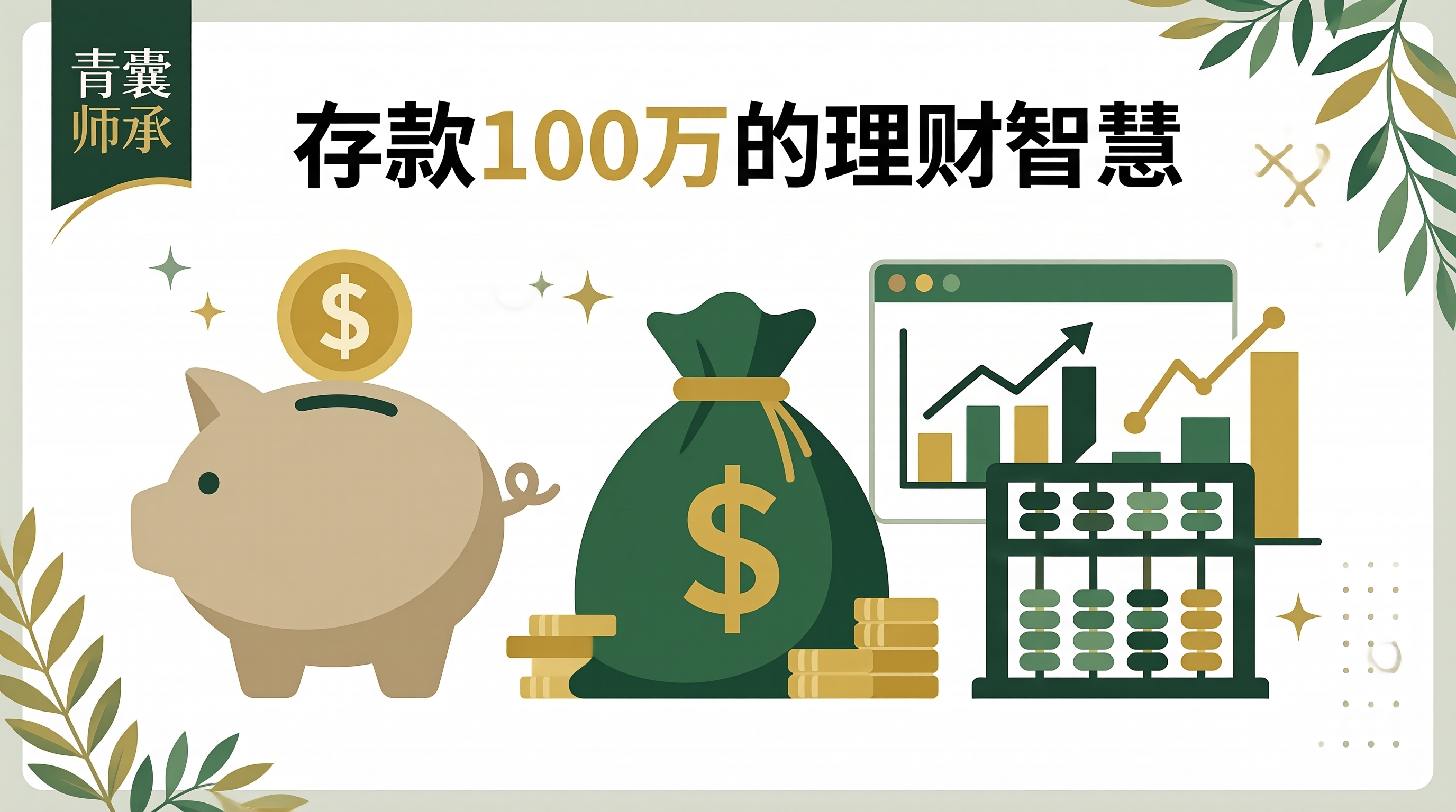 存款100万理财规划
