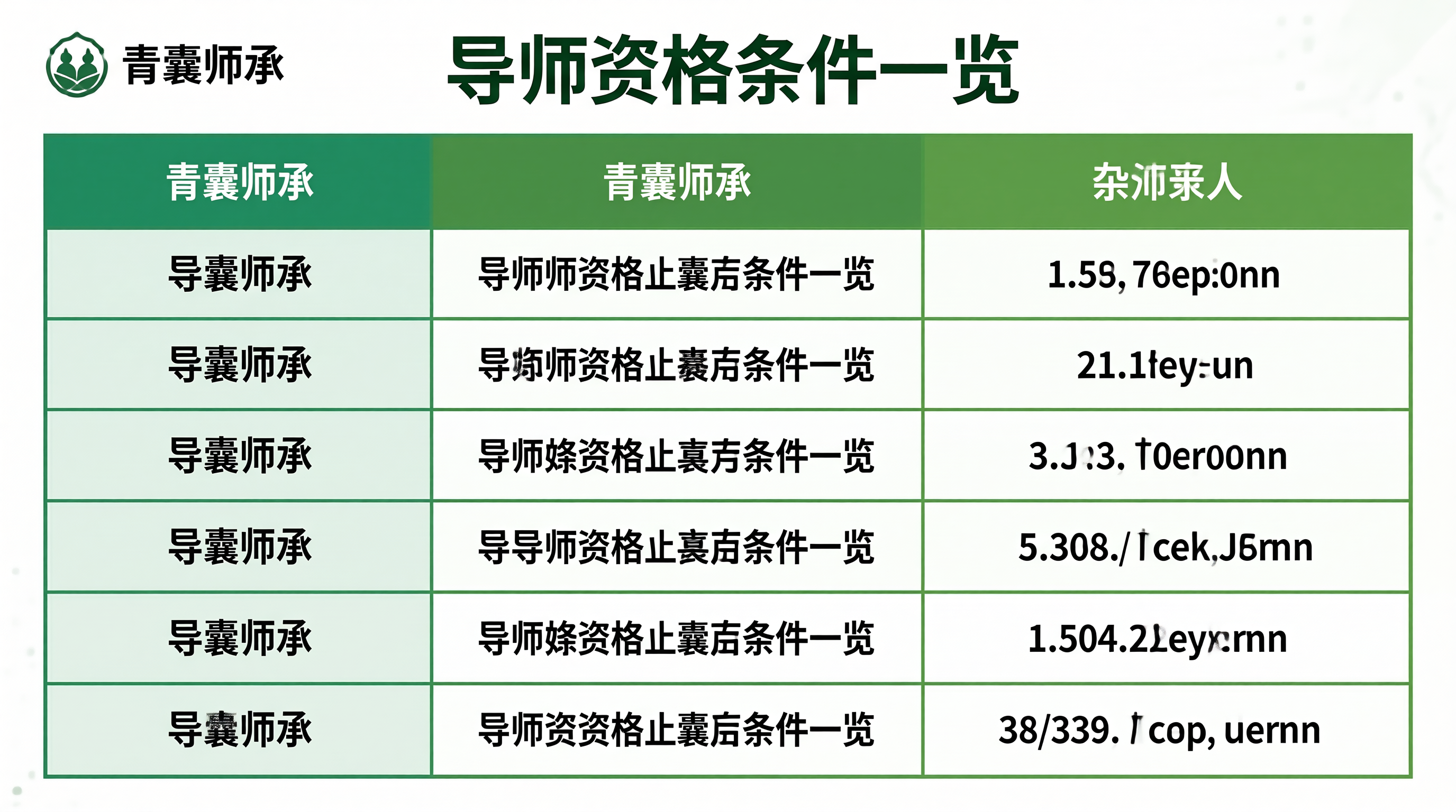 青囊师承