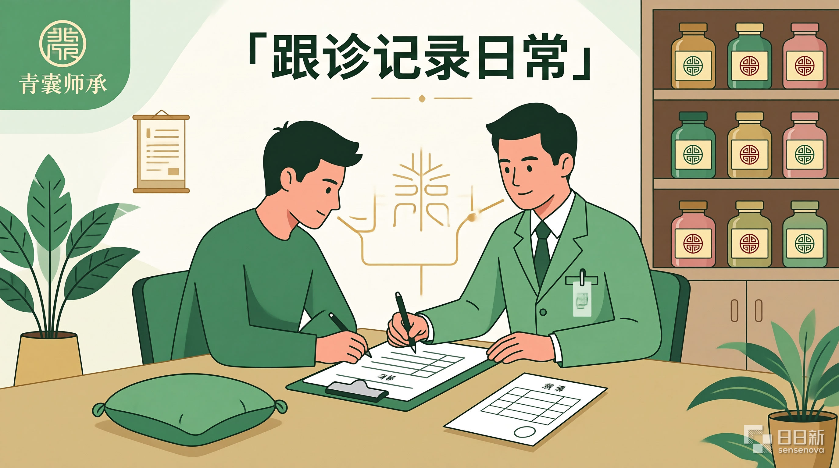 跟诊记录日常