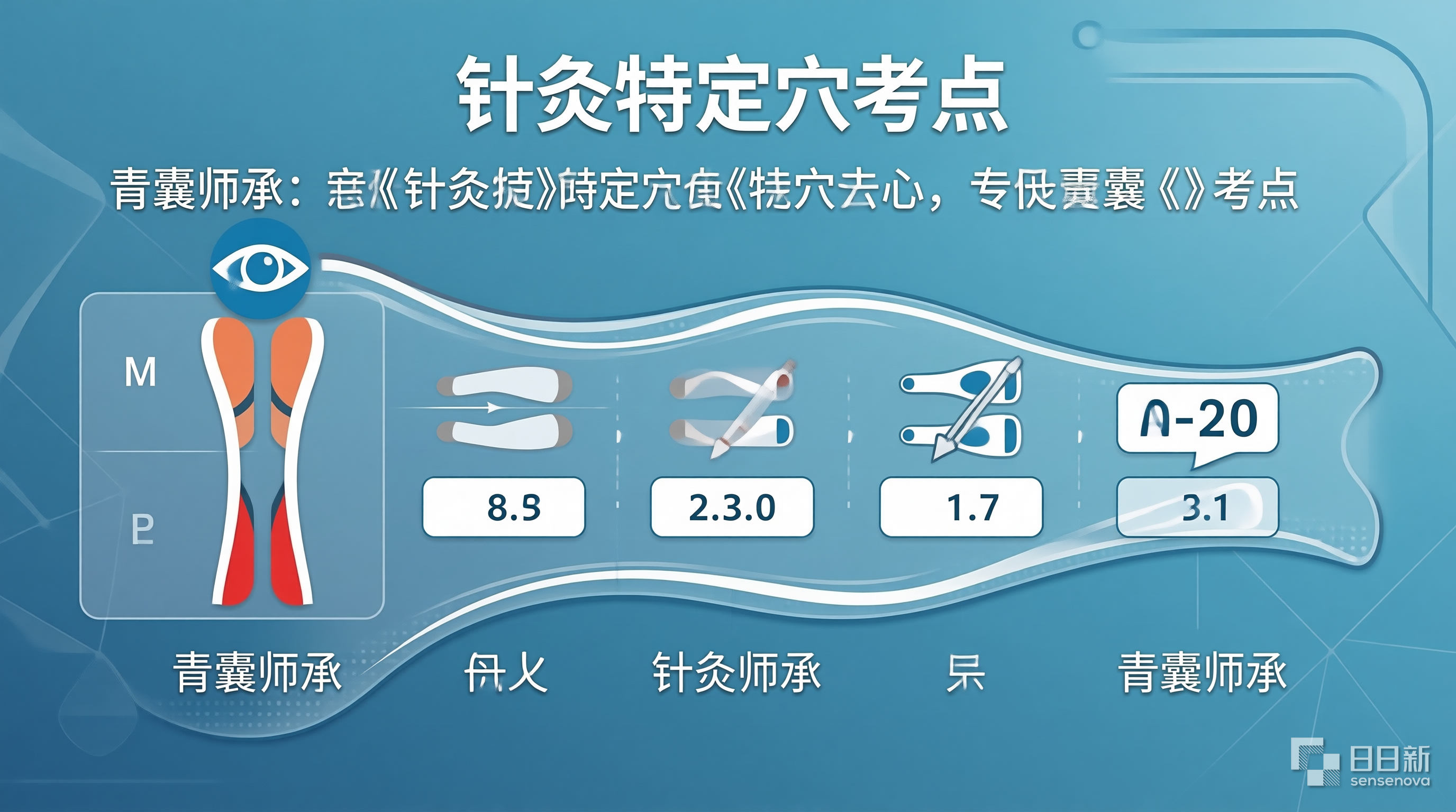 针灸特定穴考点