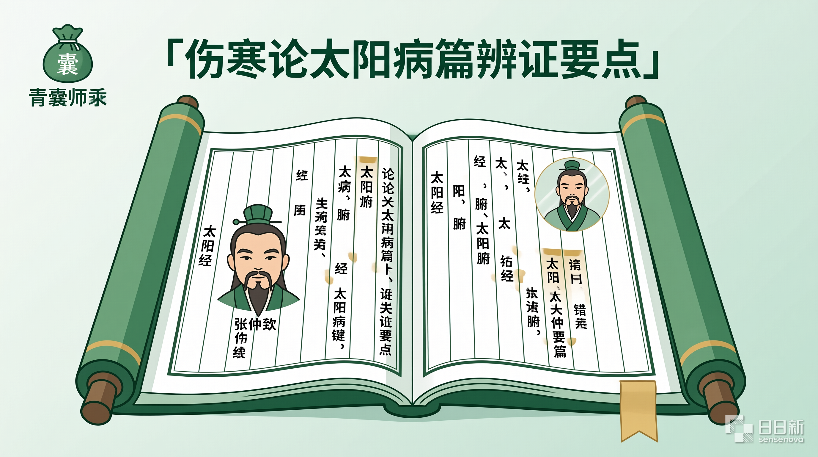 师承学员跟诊学习伤寒论六经辨证太阳病篇各证型鉴别要点