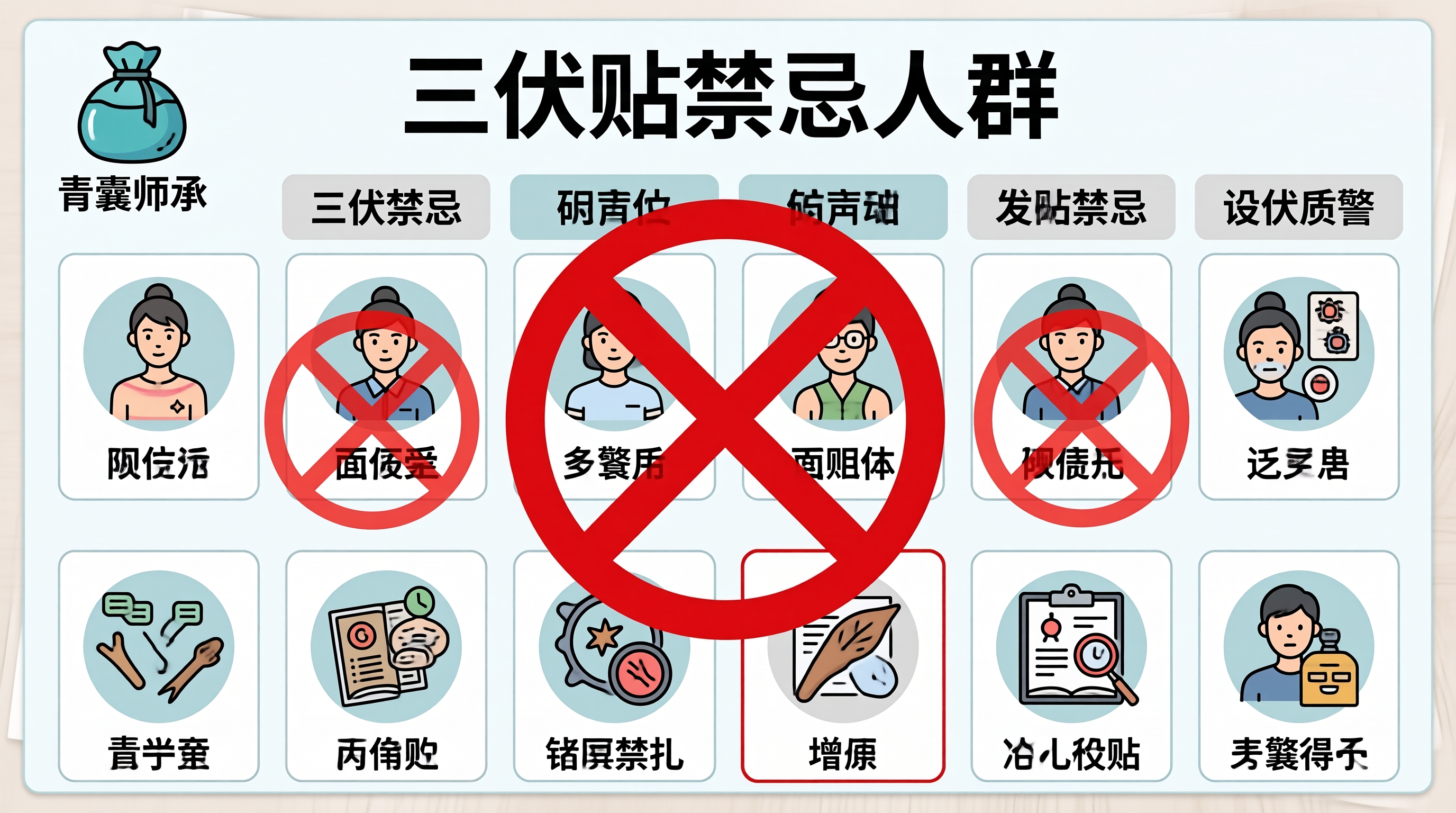 三伏贴禁忌人群体质辨证