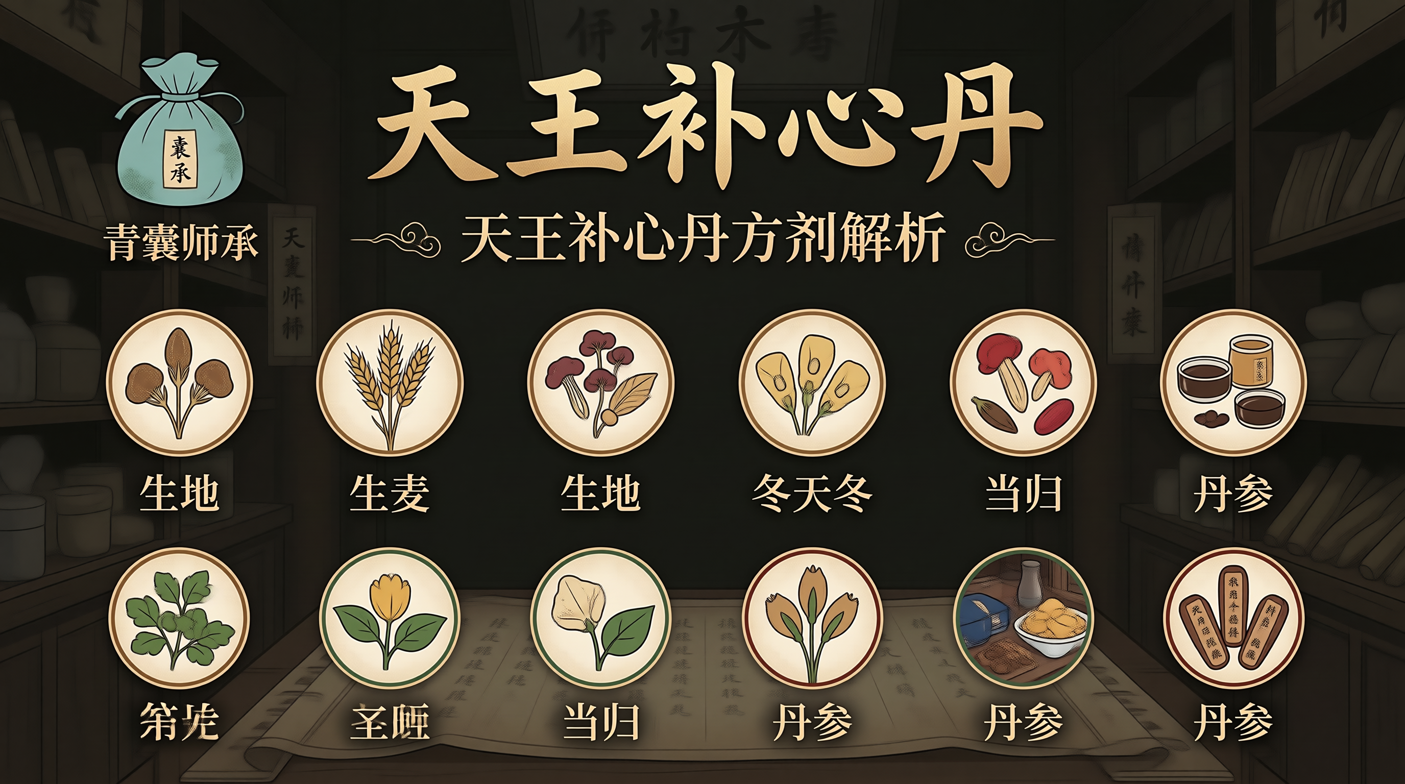 天王补心丹心悸失眠