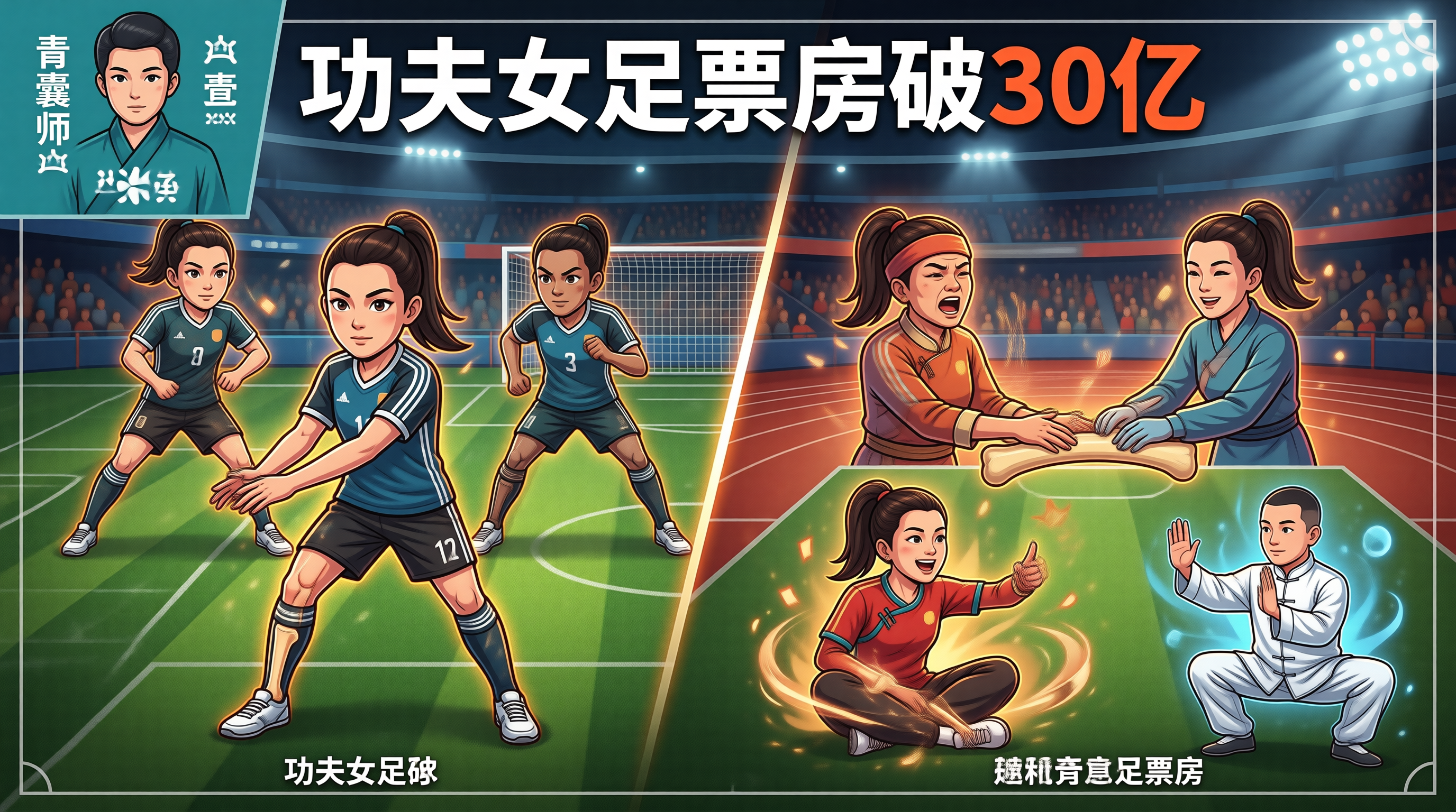 功夫女足票房破30亿正骨推拿