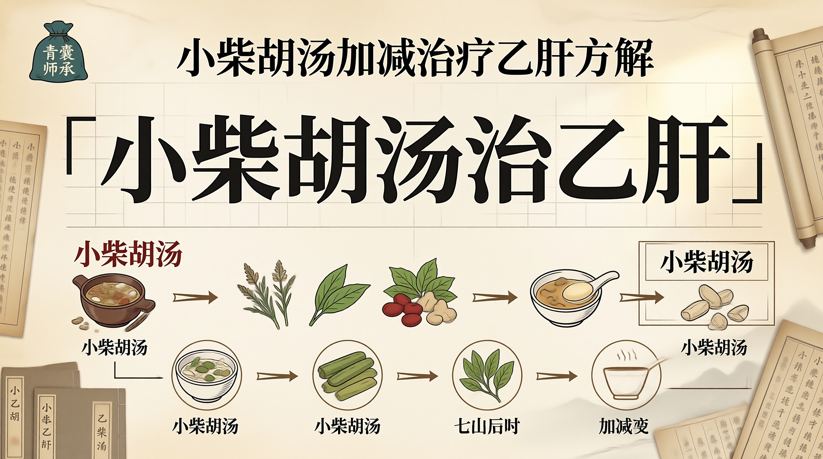 小柴胡汤加减乙肝